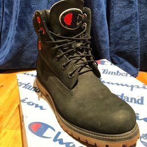 Champion X Timberland Boots